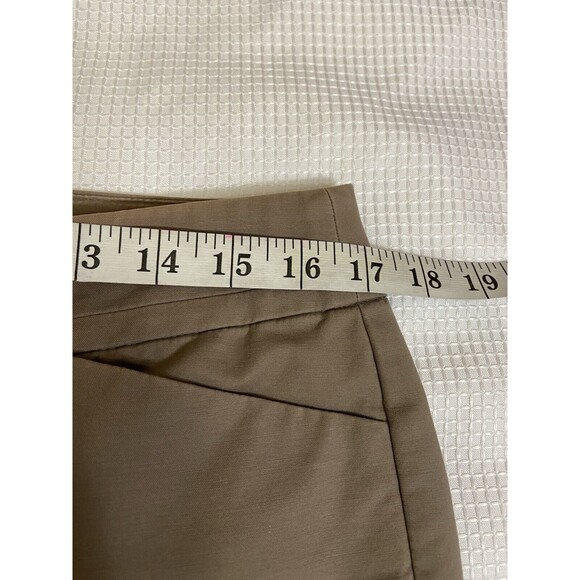 Ann Taylor Signature Tan Crop Pants Size 8 - Picture 5 of 9